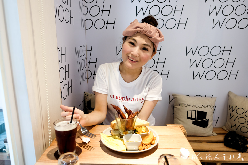 IG打卡餐廳》台中霧峰WOOH WOOH WOOH│粉紅貨櫃屋早午餐