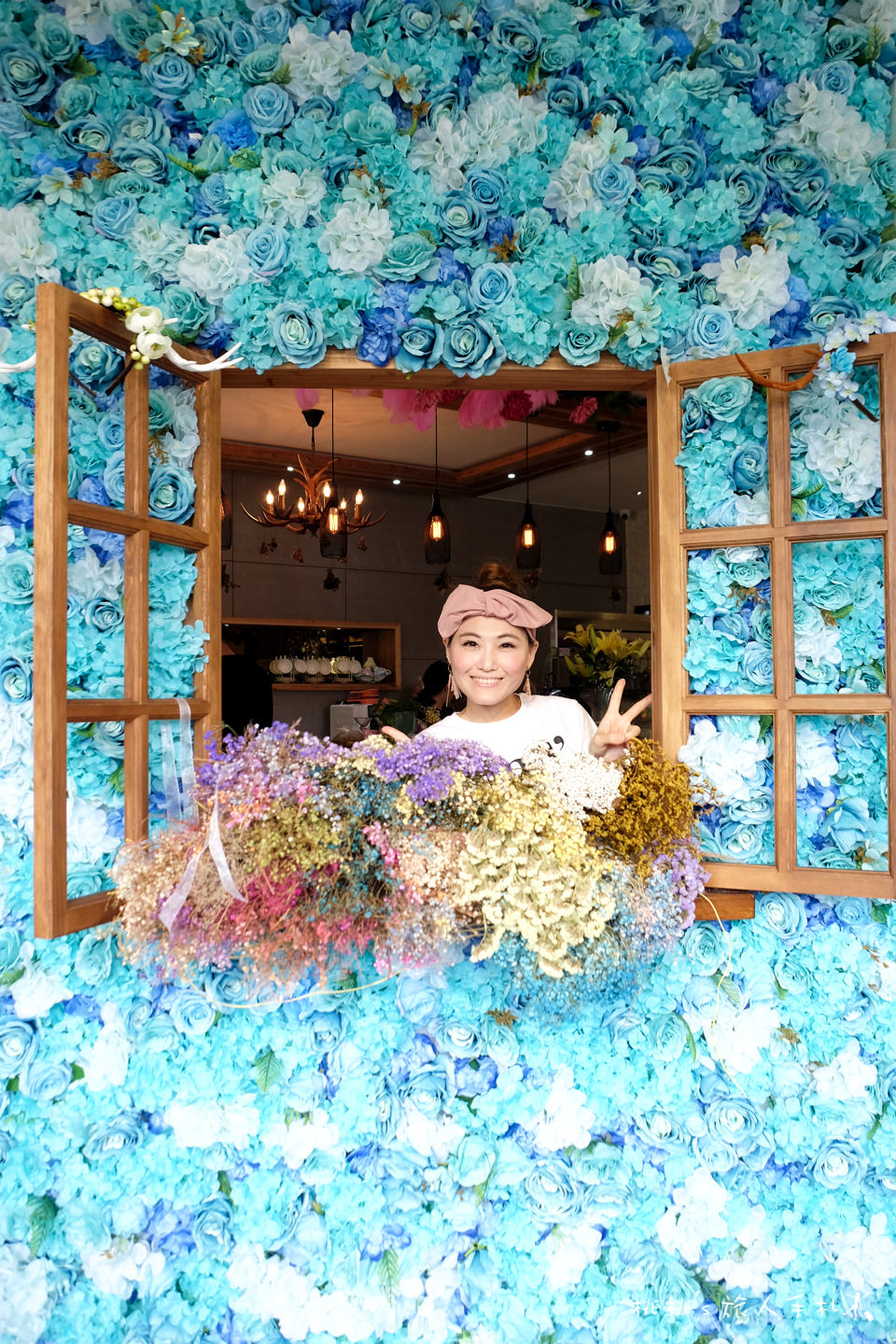 IG打卡餐廳》新竹花牆咖啡廳 荷芙亭│網美早午餐 下午茶 花漾登場！