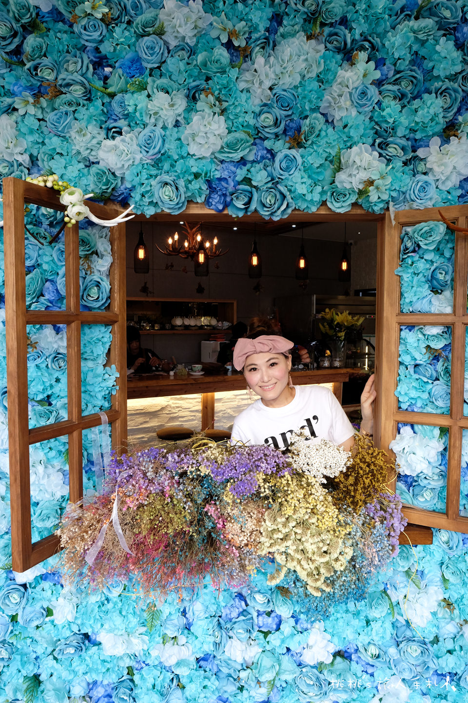 IG打卡餐廳》新竹花牆咖啡廳 荷芙亭│網美早午餐 下午茶 花漾登場！