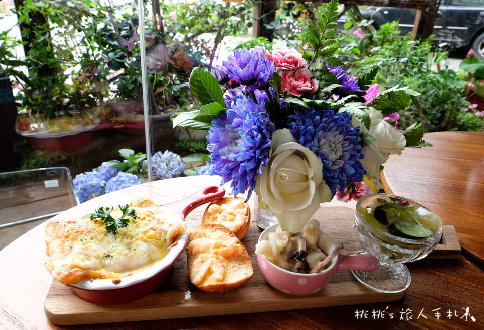 IG打卡餐廳》新竹花牆咖啡廳 荷芙亭│網美早午餐 下午茶 花漾登場！
