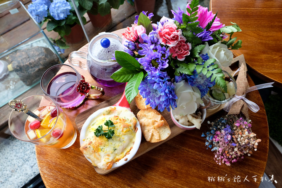 IG打卡餐廳》新竹花牆咖啡廳 荷芙亭│網美早午餐 下午茶 花漾登場！