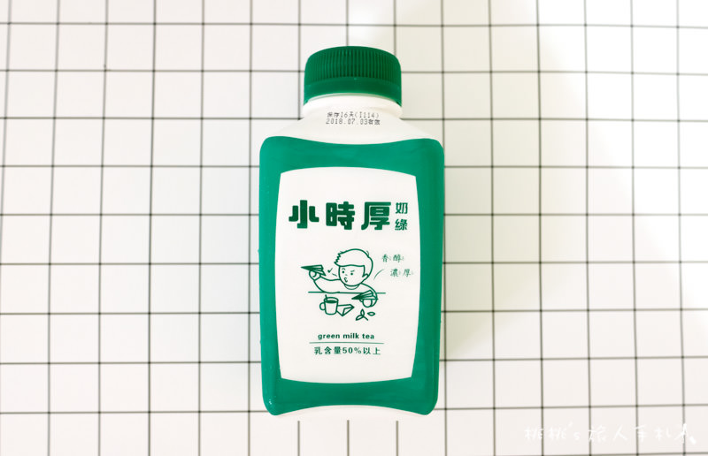 7-11》小時厚奶綠│復古作業簿飲料又出新口味了！
