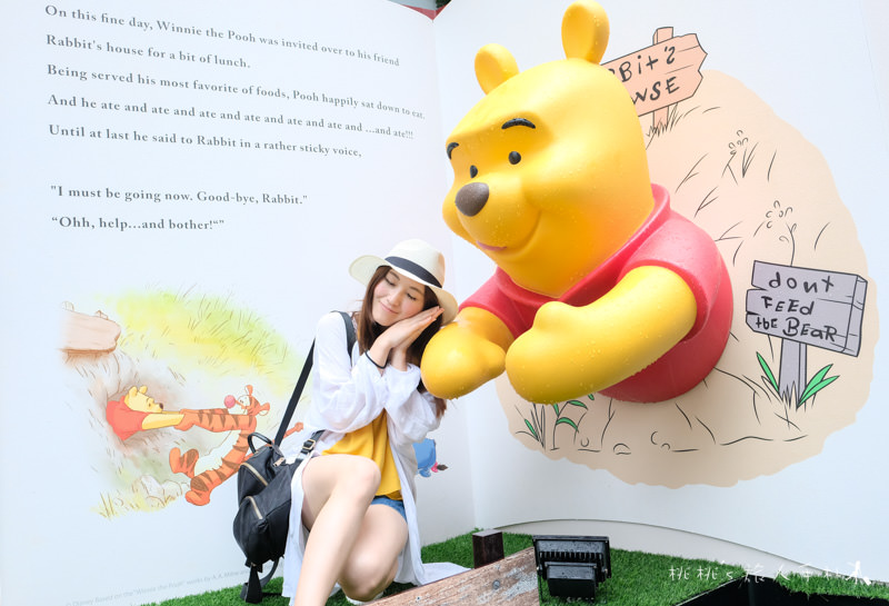 IG打卡景點》小熊維尼卡住了！│野獸國忠孝店 夏日叢林童話故事快閃店