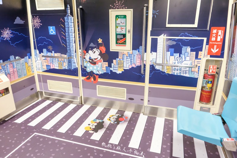 台北捷運×迪士尼》米奇彩繪列車遊台北 車廂主題+時刻表