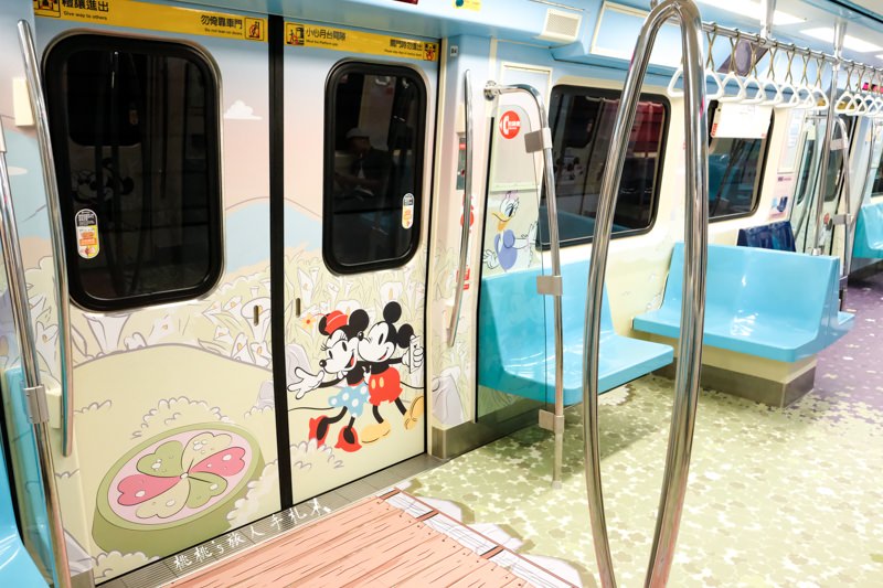 台北捷運×迪士尼》米奇彩繪列車遊台北 車廂主題+時刻表
