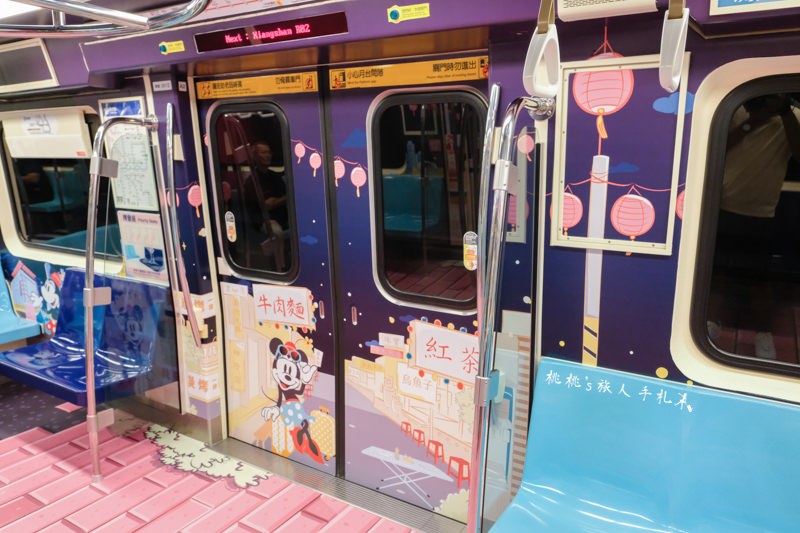 台北捷運×迪士尼》米奇彩繪列車遊台北 車廂主題+時刻表