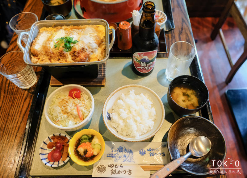 強羅美食》田村銀勝亭(田むら 銀かつ亭)│箱根必吃名物 炸豬排豆腐煮