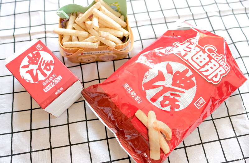 全家》重乳奶茶卡迪那薯條│卡迪那×午后時光 開箱