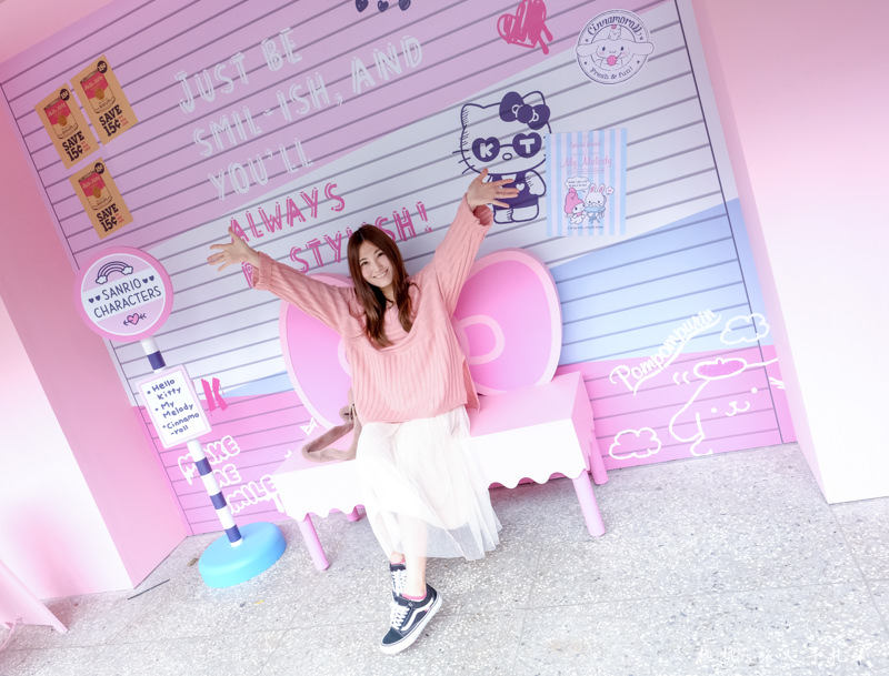 快閃店》三麗鷗Pinkholic 粉紅閨蜜期間限定店│造型點心主題餐廳開幕！