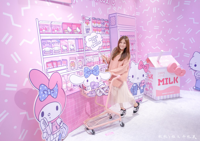 快閃店》三麗鷗Pinkholic 粉紅閨蜜期間限定店│造型點心主題餐廳開幕！
