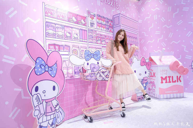 快閃店》三麗鷗Pinkholic 粉紅閨蜜期間限定店│造型點心主題餐廳開幕！