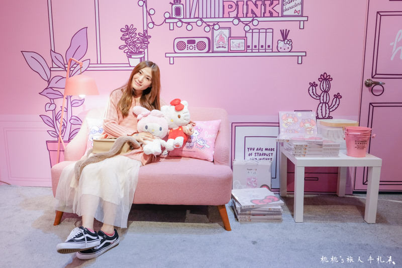 快閃店》三麗鷗Pinkholic 粉紅閨蜜期間限定店│造型點心主題餐廳開幕！