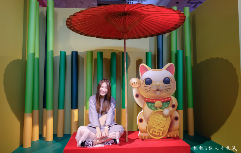 台北展覽》玩美攝影棚xPocky DecoArt台北站│巧克力棒竹林中拍照趣！