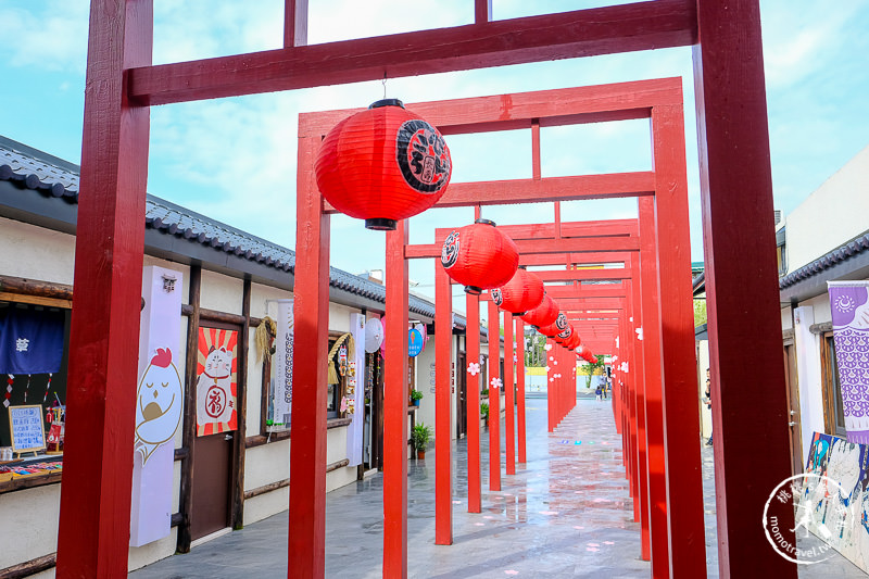 桃園景點》蛋寶生技不老村│穿浴衣逛鳥居商店街 好美！