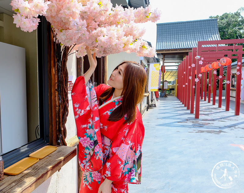 桃園景點》蛋寶生技不老村│穿浴衣逛鳥居商店街 好美！