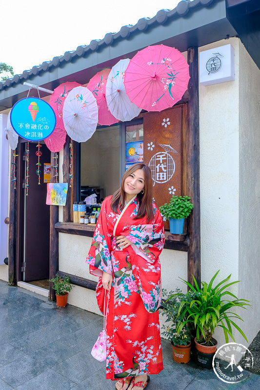 桃園景點》蛋寶生技不老村│穿浴衣逛鳥居商店街 好美！