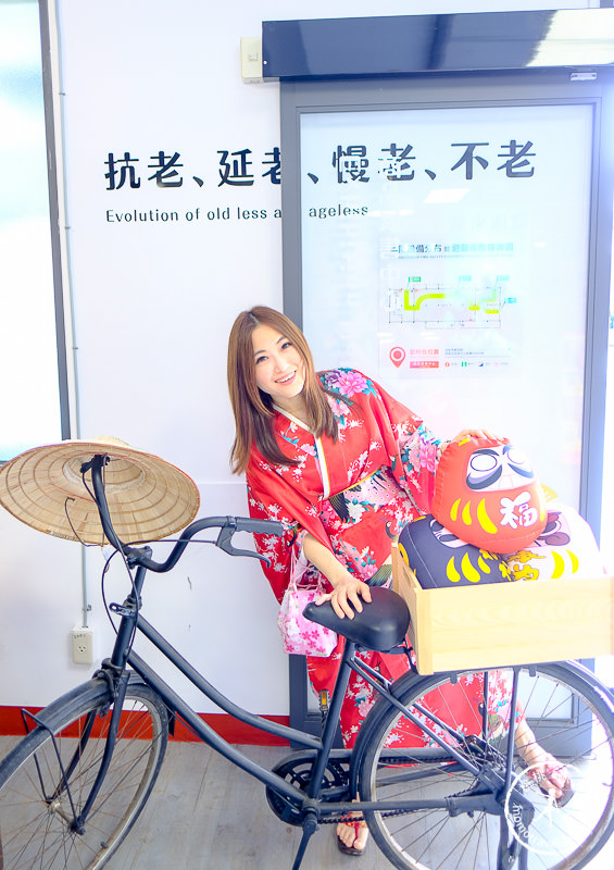 桃園景點》蛋寶生技不老村│穿浴衣逛鳥居商店街 好美！