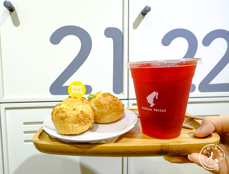 台中美食》Puff Ball 泡芙球│精明商圈 網球場主題甜點店