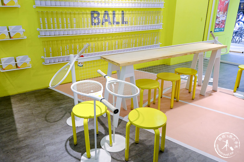 台中美食》Puff Ball 泡芙球│精明商圈 網球場主題甜點店