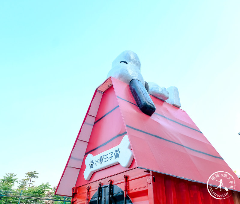 台中景點》史努比鐵皮屋│免費參觀拍照小景點