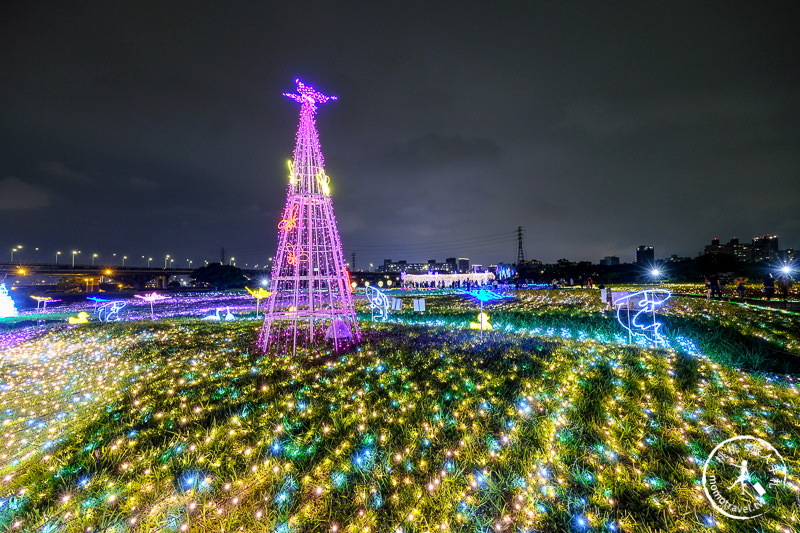 台北景點》板橋蝴蝶公園│期間限定 地景燈飾3大看點推薦