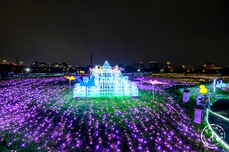 台北景點》板橋蝴蝶公園│期間限定 地景燈飾3大看點推薦