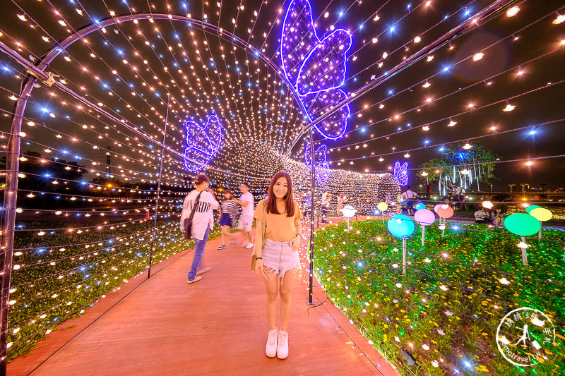 台北景點》板橋蝴蝶公園│期間限定 地景燈飾3大看點推薦