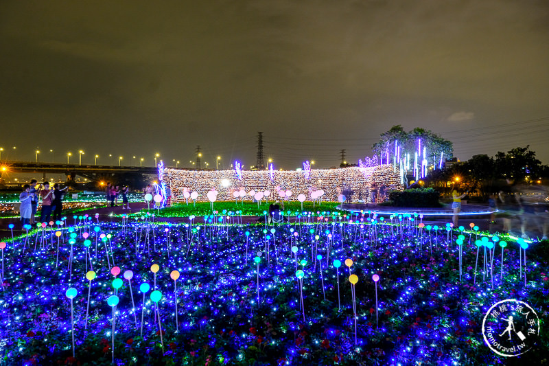 台北景點》板橋蝴蝶公園│期間限定 地景燈飾3大看點推薦