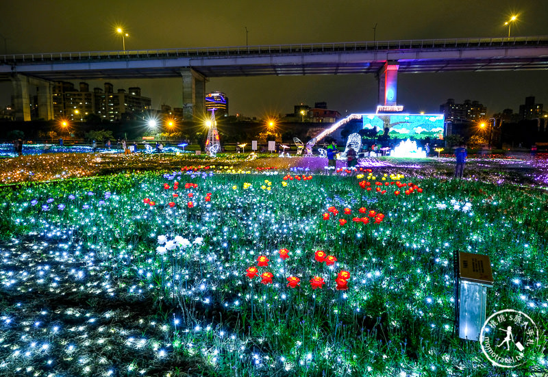 台北景點》板橋蝴蝶公園│期間限定 地景燈飾3大看點推薦