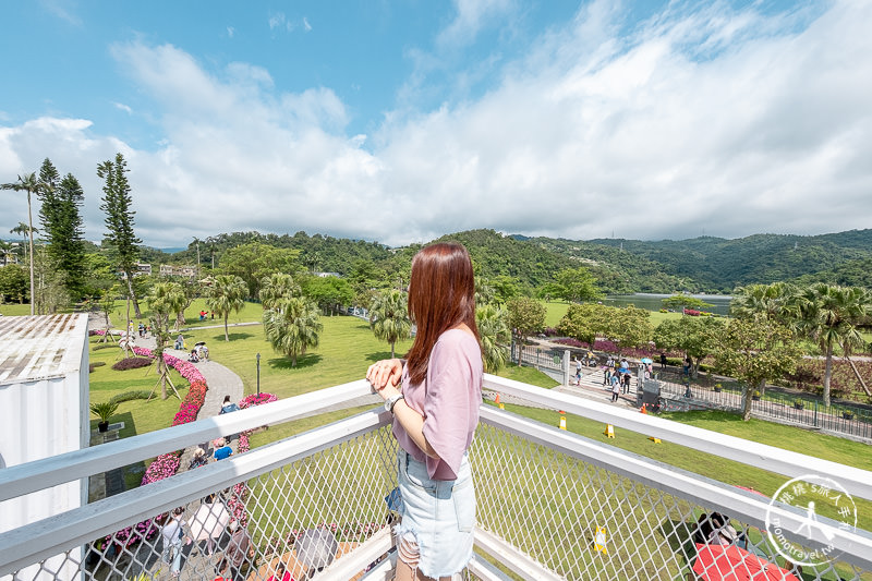 宜蘭景點》Herbelle龍潭湖畔悠活園區│唯美白色貨櫃屋