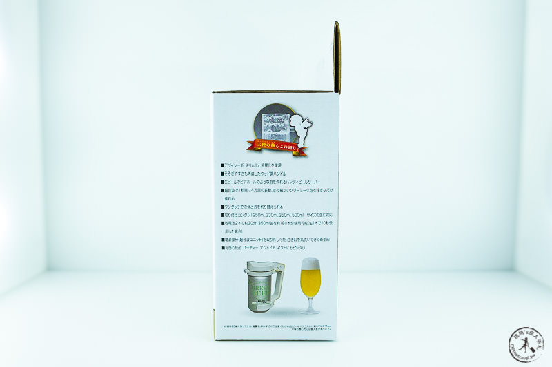 日本小物開箱》啤酒泡泡機 實測！神泡啤酒簡單完成