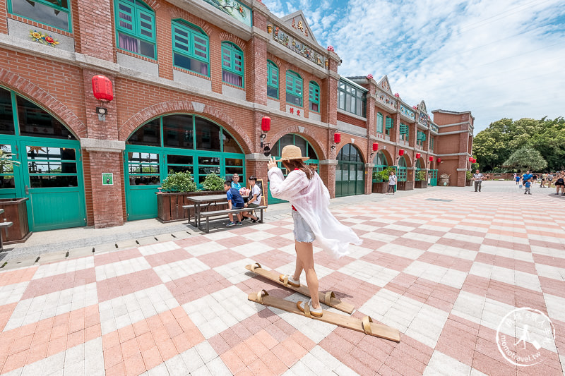 新竹新景點》湖口好客文創園區│老街圓樓好復古