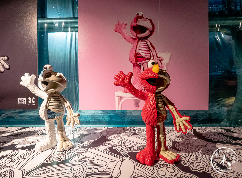台北展覽》玩具解剖展│魯夫.ELMO.阿寶老皮.DC英雄全都被解剖了！JASON FREENY ASIA