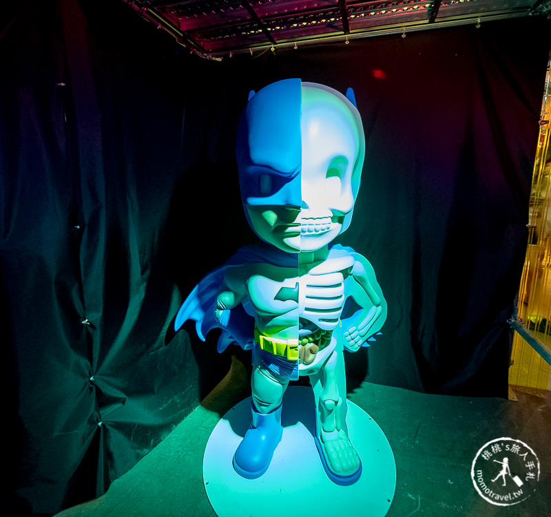 台北展覽》玩具解剖展│魯夫.ELMO.阿寶老皮.DC英雄全都被解剖了！JASON FREENY ASIA