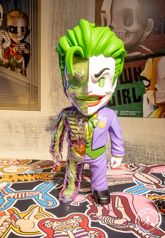 台北展覽》玩具解剖展│魯夫.ELMO.阿寶老皮.DC英雄全都被解剖了！JASON FREENY ASIA