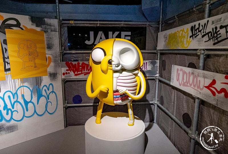 台北展覽》玩具解剖展│魯夫.ELMO.阿寶老皮.DC英雄全都被解剖了！JASON FREENY ASIA