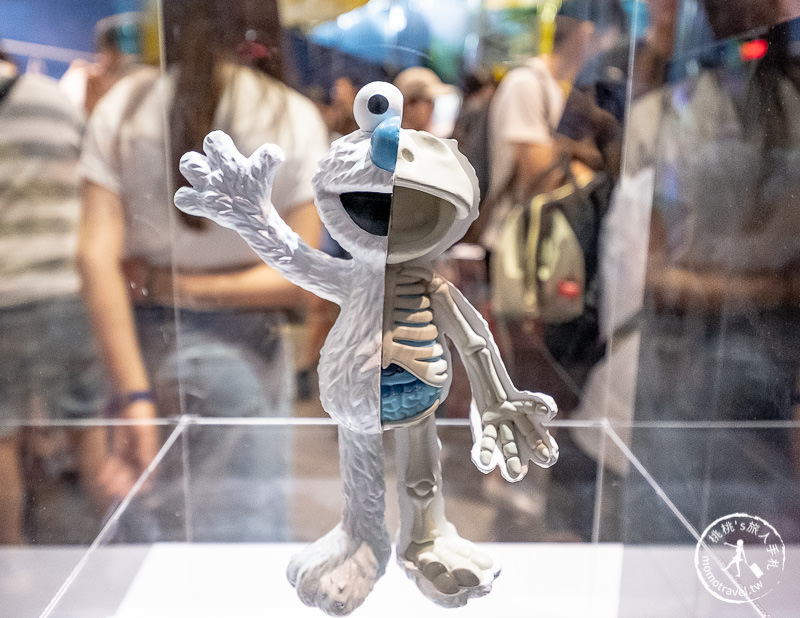 台北展覽》玩具解剖展│魯夫.ELMO.阿寶老皮.DC英雄全都被解剖了！JASON FREENY ASIA