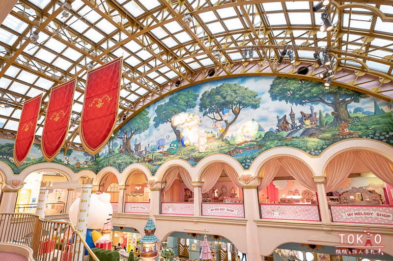 東京景點》三麗鷗彩虹樂園│Kitty大遊行必看活動遊園攻略