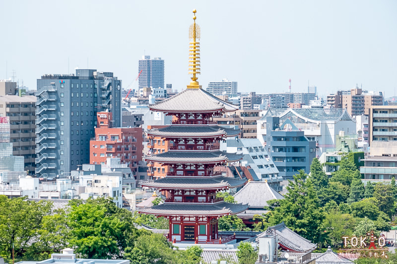 東京景點》淺草文化觀光中心│免費夜景觀景台私房推薦