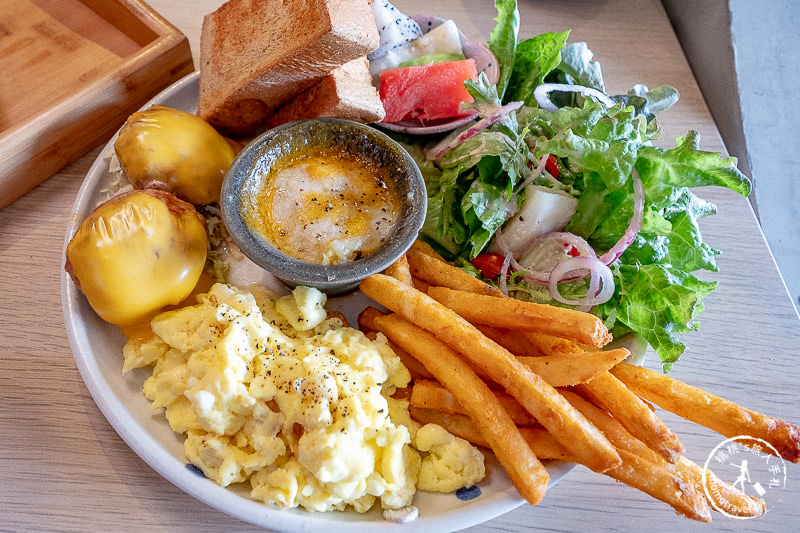 板橋早午餐》圓點珈琲│手作陶器×咖啡廳 美味不設限