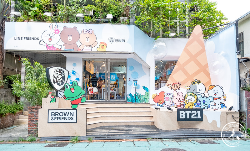 台北打卡景點》LINE FRIENDS×BT21夏日限定快閃店│野獸國台北忠孝店