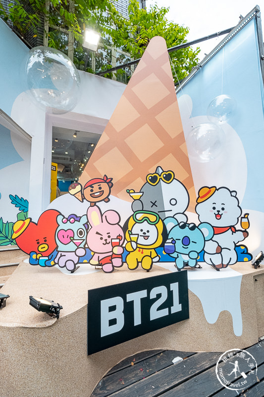 台北打卡景點》LINE FRIENDS×BT21夏日限定快閃店│野獸國台北忠孝店