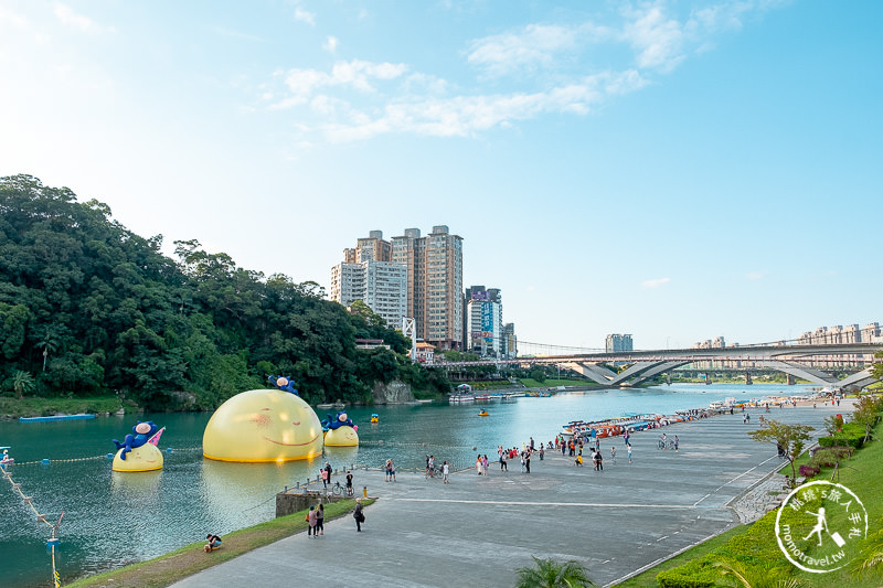 2019碧潭地景藝術節×幾米月亮忘記了│日夜兩樣情 拍攝角度分享