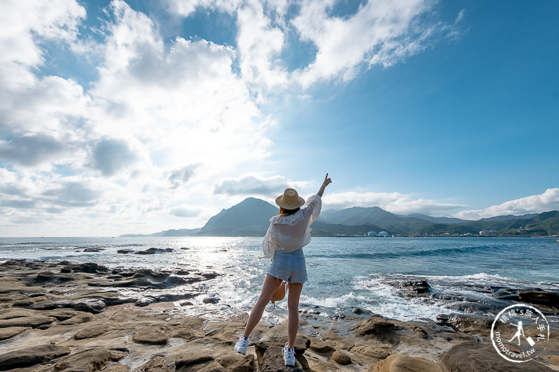 新北瑞芳景點》深澳岬角 象鼻岩│佇立在海上的岩石巨象