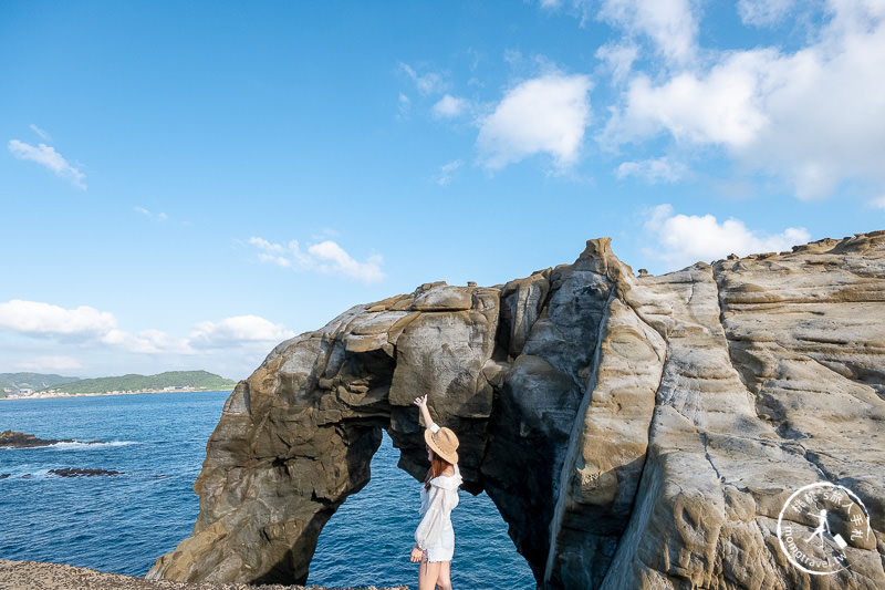 新北瑞芳景點》深澳岬角 象鼻岩│佇立在海上的岩石巨象