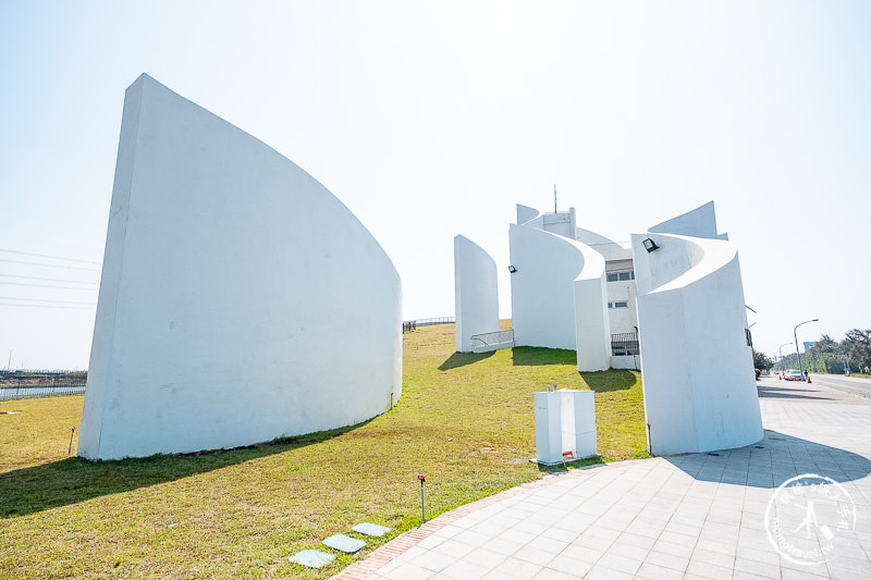 彰化景點》白色海豚屋 自然生態教育中心│慶安水道旁美拍景點公開