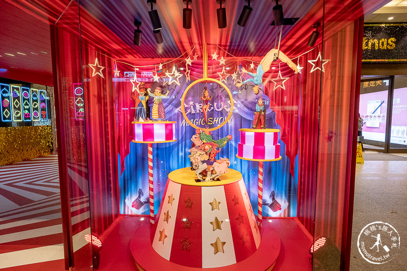 2019聖誕節》統一時代百貨台北店│拉斯維加斯不夜城 愛Sharing聖誕遊樂園