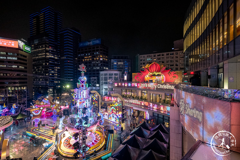 2019聖誕節》統一時代百貨台北店│拉斯維加斯不夜城 愛Sharing聖誕遊樂園