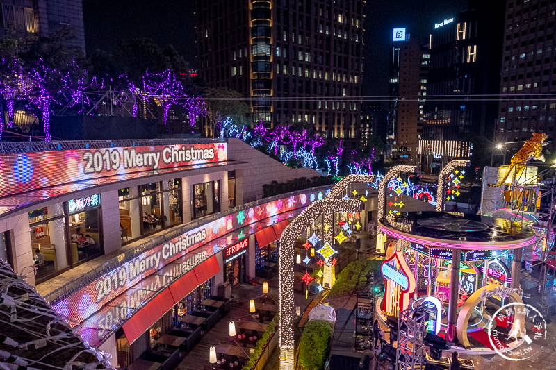 2019聖誕節》統一時代百貨台北店│拉斯維加斯不夜城 愛Sharing聖誕遊樂園