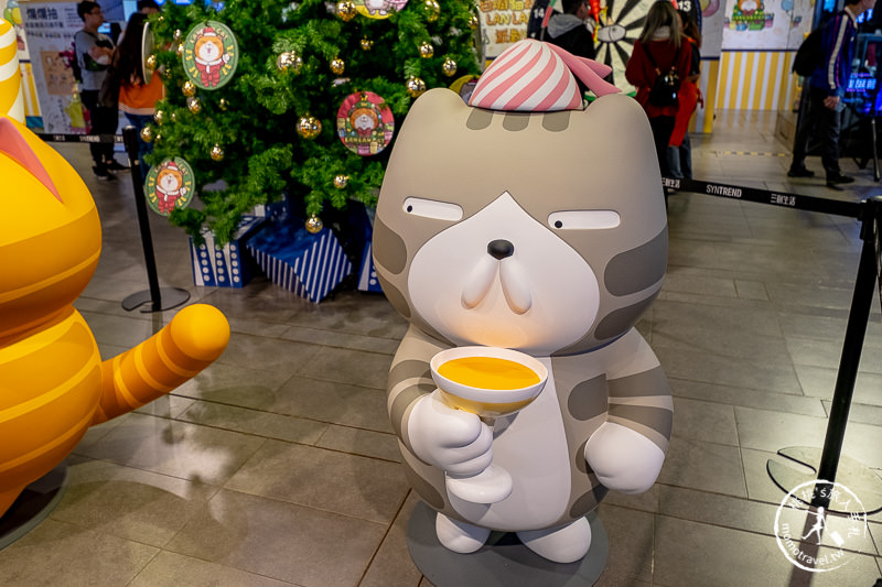 快閃店》白爛貓玩轉派對期間限定店│巨大扭蛋歡慶三創耶誕節